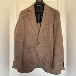 Spier and Mackay Sport Coat—Brown textured